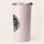 Sagittarius Peace Sign Travel Mug Gallery Image 2