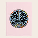 Sagittarius Peace Sign Poster Gallery Image 4