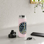 Sagittarius Peace Sign Water Bottle Gallery Image 4