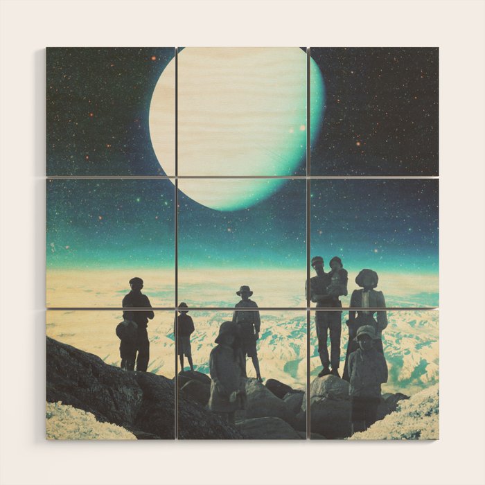 We are Sojourners in this World. Wood Wall Art Gallery Image 1
