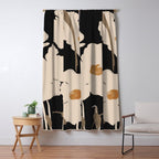 Abstract Flowers 2 Window Curtain Gallery Image 5