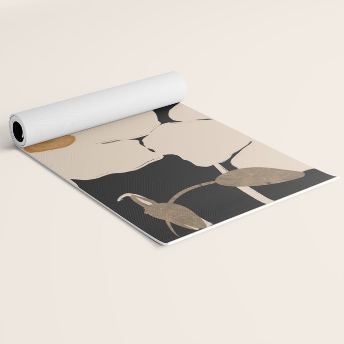 Abstract Flowers 2 Yoga Mat Gallery Image 2