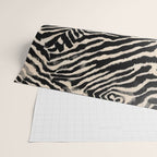 Modern Zebra Print Bold Monochrome Animal Pattern Abstract Jungle Wrapping Paper Gallery Image 2