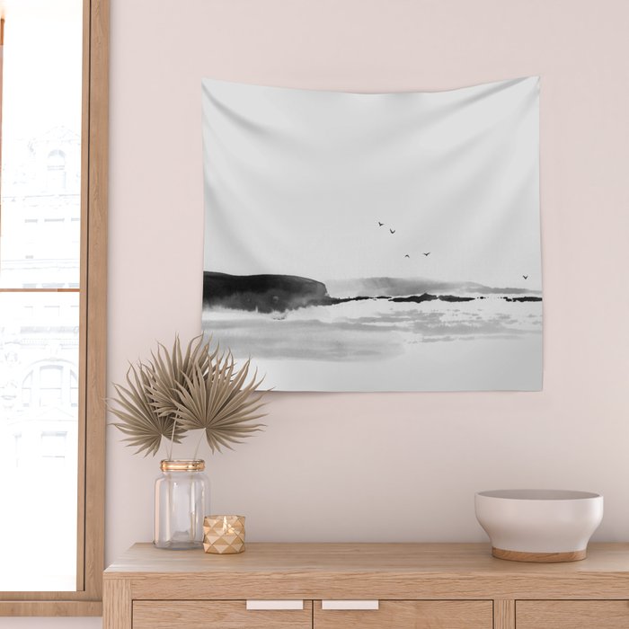 Sea Rock Wall Tapestry Gallery Image 2