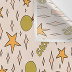 Sagittarius Guava Print Wall Tapestry Gallery Image 3