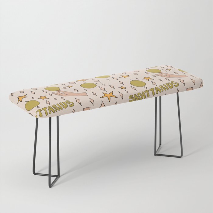 Sagittarius Guava Print Bench Gallery Image 1
