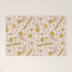 Sagittarius Guava Print Welcome Mat Gallery Image 1