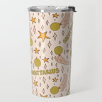 Sagittarius Guava Print Travel Mug Gallery Image 2