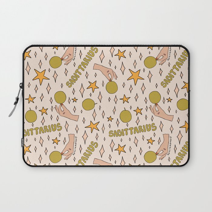 Sagittarius Guava Print Laptop Sleeve Gallery Image 1