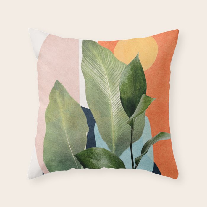 Nature Geometry VII Throw Pillow Gallery Image 6