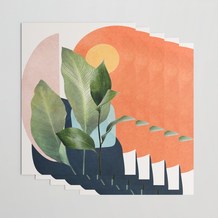 Nature Geometry VII Wrapping Paper Gallery Image 3
