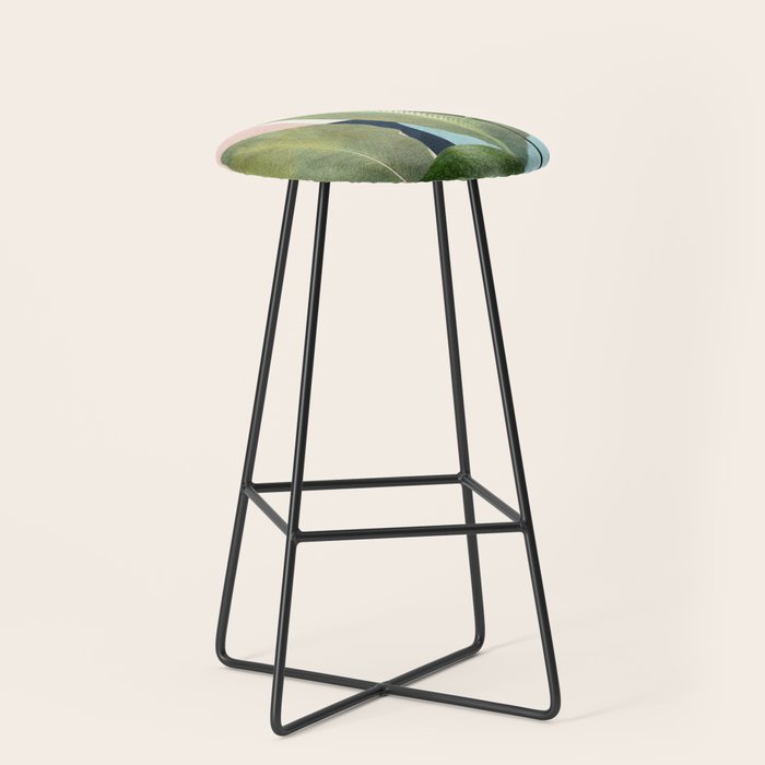 Nature Geometry VII Stool Gallery Image 1
