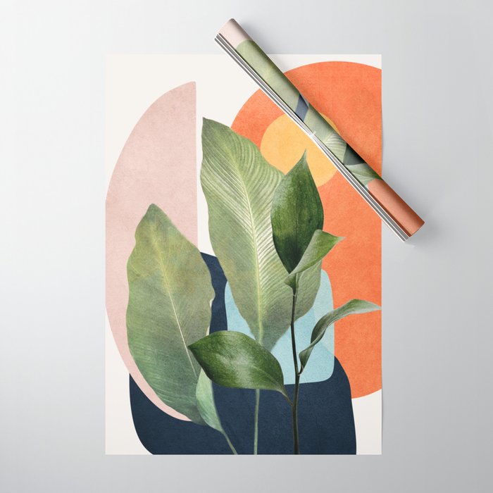 Nature Geometry VII Wrapping Paper Gallery Image 1