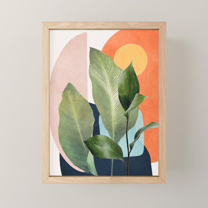 Nature Geometry VII Mini Art Print Gallery Image 1