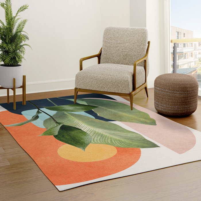 Nature Geometry VII Rug Gallery Image 3