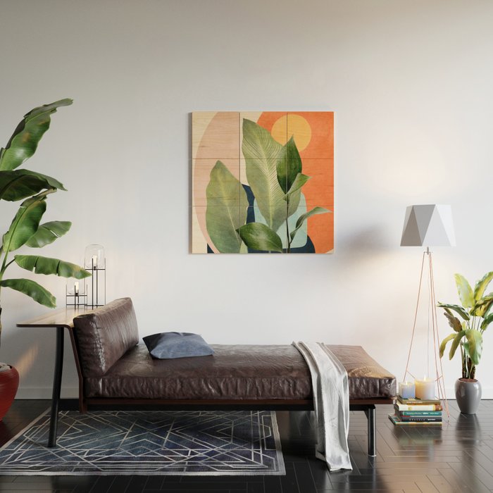 Nature Geometry VII Wood Wall Art Gallery Image 2