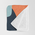 Nature Geometry VII Throw Blanket Gallery Image 3