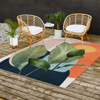Nature Geometry VII Outdoor Rug Gallery Image 2