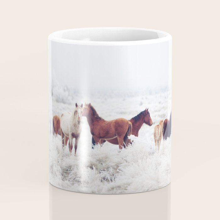Winter Horseland Coffee Mug Gallery Image 4