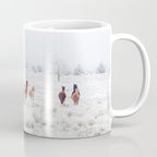 Winter Horses Coffee Mug Gallery Image 1