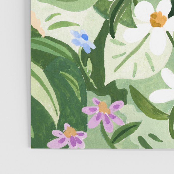 Dog and Wildflowers Poster Gallery Image 3