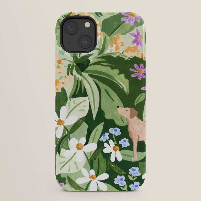 Dog and Wildflowers iPhone Case Gallery Image 22