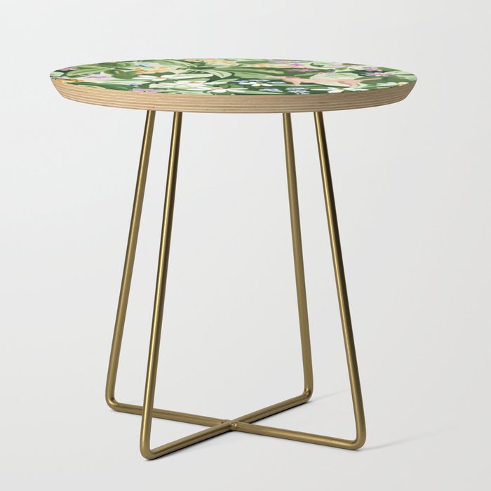 Dog and Wildflowers Side Table Gallery Image 1