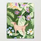 Dog and Wildflowers Notebook Gallery Image 4