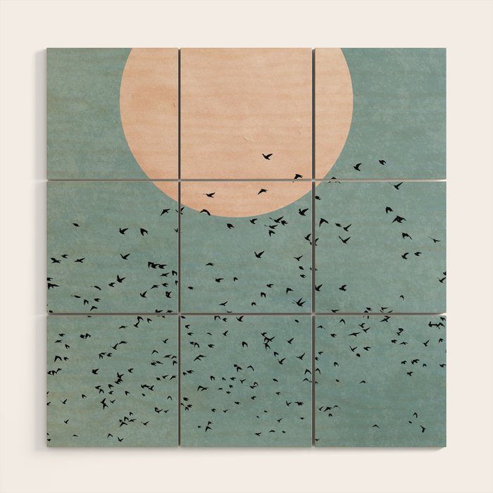 Fly away Wood Wall Art Gallery Image 1