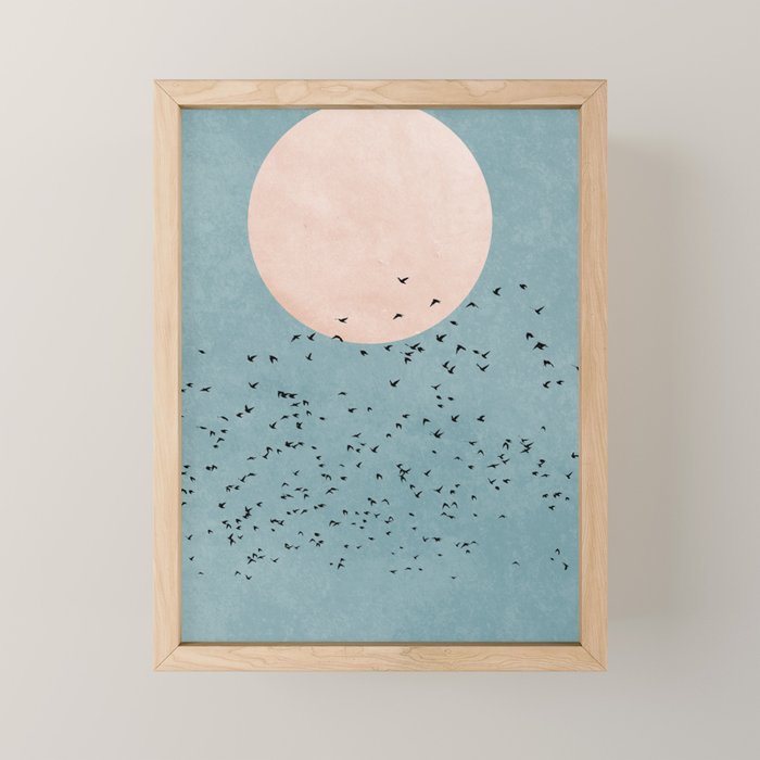 Fly away Mini Art Print Gallery Image 1