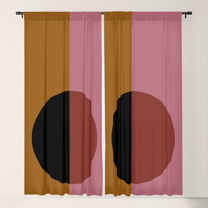 Color Block Abstract XII Window Curtain Gallery Image 5