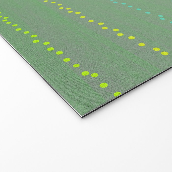 Minimal Doodle Dots in Sage Green Welcome Mat Gallery Image 2