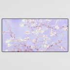 Vincent Van Gogh Almond Blossoms  Lavender Desk Mat Gallery Image 3