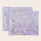 Vincent Van Gogh Almond Blossoms  Lavender Placemat Gallery Image 1