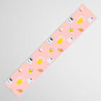 Retro breakfast coffee food pattern Table Runner Gallery Image 3