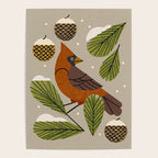 Winter Cardinal Poster Gallery Image 4