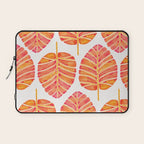 Elephant Ear Alocasia - Peach Palette Laptop Sleeve Gallery Image 1