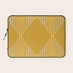 Geo (Yellow) Laptop Sleeve Gallery Image 1