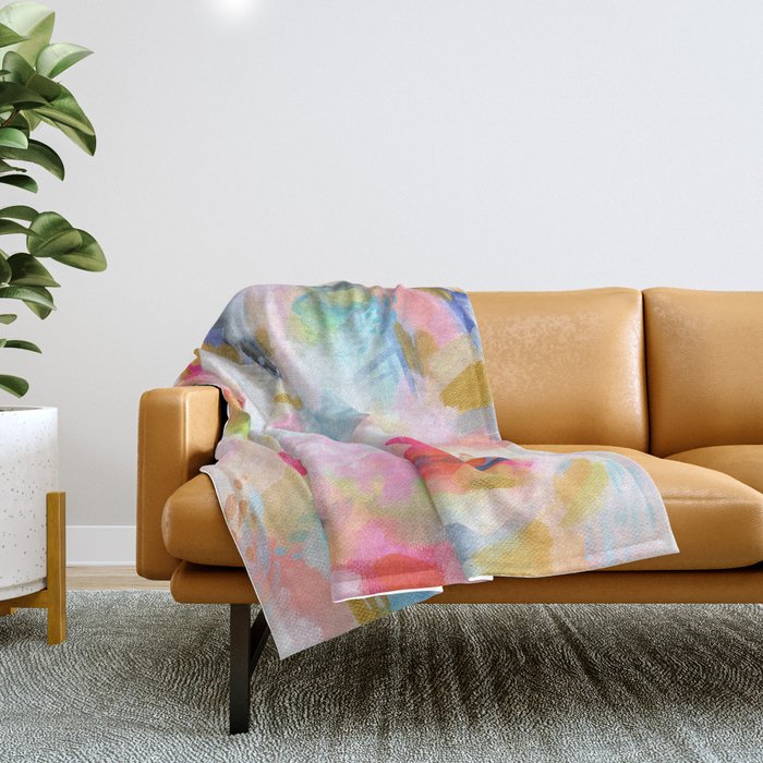 Busy Day Throw Blanket Gallery Image 1