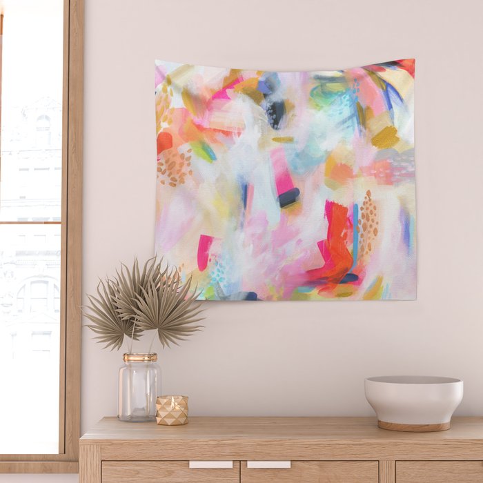 Busy Day Wall Tapestry Gallery Image 2