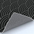 Waves (Black) Rug Gallery Image 4