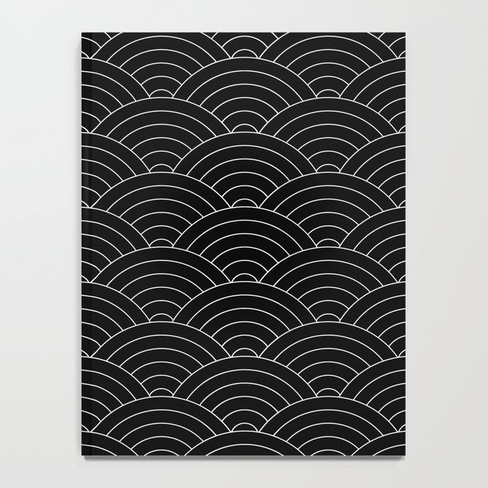Waves (Black) Notebook Gallery Image 4