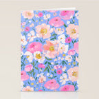 Periwinkle Garden Stationery Card Gallery Image 2