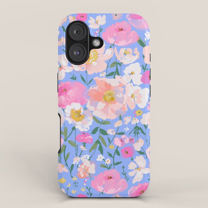 Periwinkle Garden iPhone Case Gallery Image 1