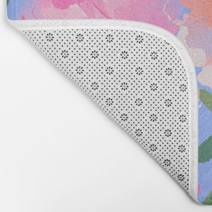 Periwinkle Garden Bath Mat Gallery Image 2