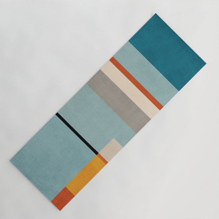 Geometric Minimalist Modern Artwork Yoga Mat Gallery Image 1