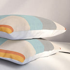 Geometric Minimalist Modern Artwork Pillow Sham Gallery Image 3