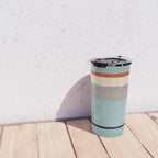 Geometric Minimalist Modern Artwork Travel Mug Gallery Image 4