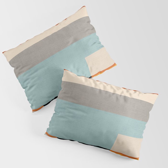 Geometric Minimalist Modern Artwork Pillow Sham Gallery Image 3