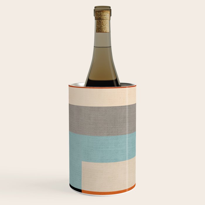 Geometric Minimalist Modern Artwork Wine Chiller Gallery Image 3